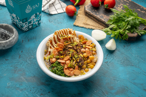 Image for 'فتة باللحمة والمكسرات' Item